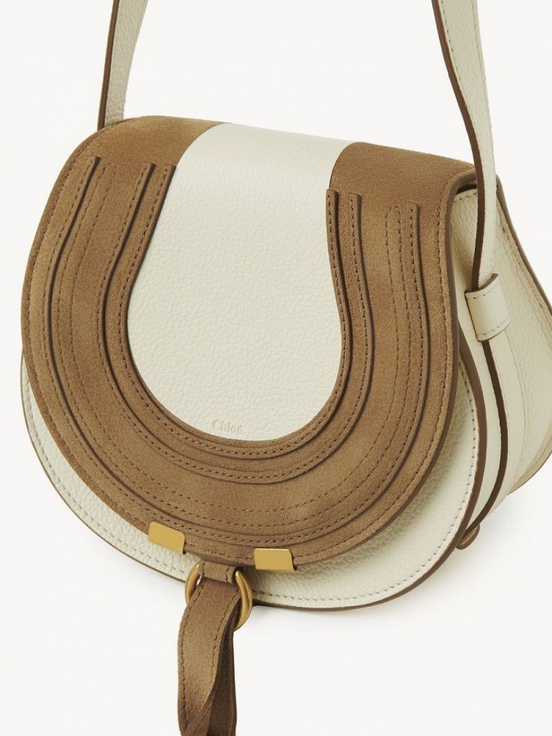 Bolsos Cruzados Chloe Marcie Small Blancos | CHE-SR13579