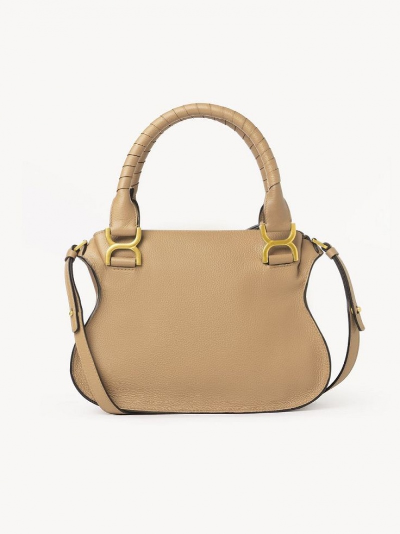 Bolsos Cruzados Chloe Marcie Small Double Carry Marrom | CHE-SR13468
