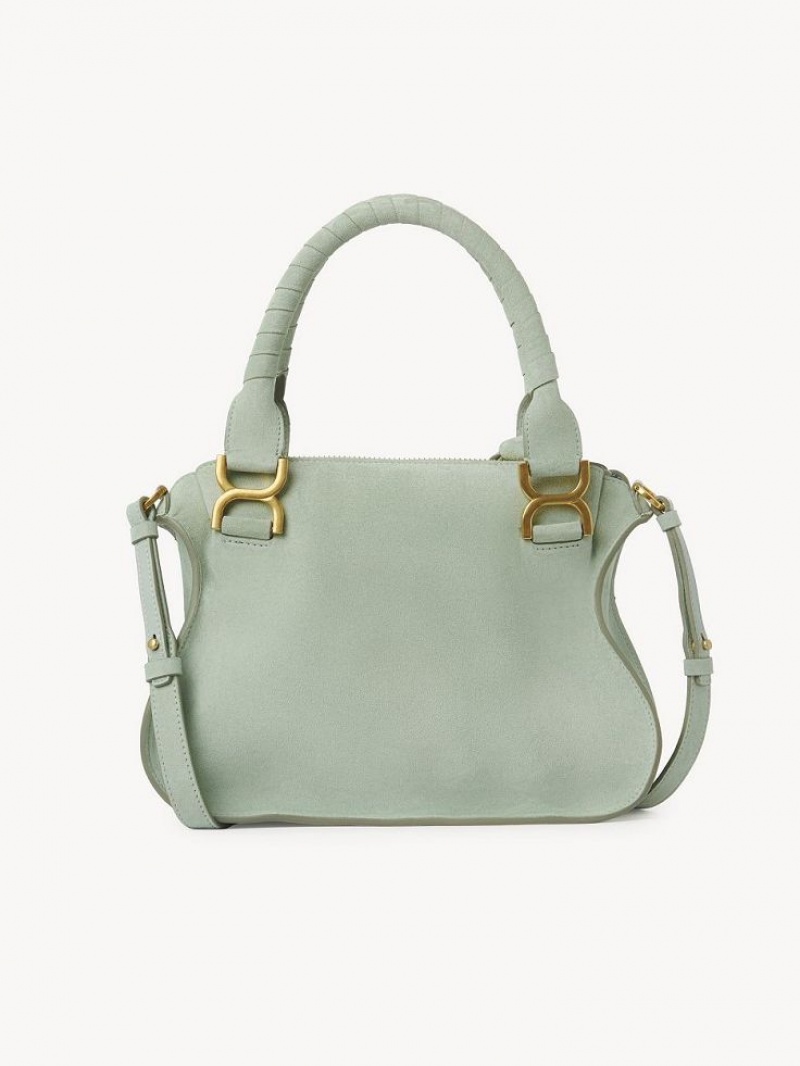Bolsos Cruzados Chloe Marcie Small Double Carry Verdes | CHE-SR13601