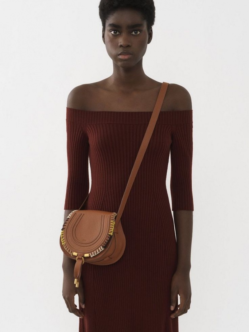 Bolsos Cruzados Chloe Marcie Small Marrom | CHE-SR13474