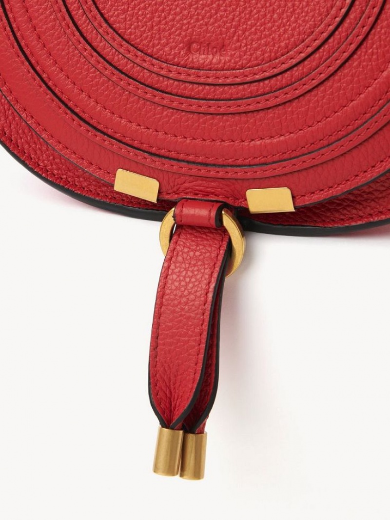 Bolsos Cruzados Chloe Marcie Small Rojos | CHE-SR13488
