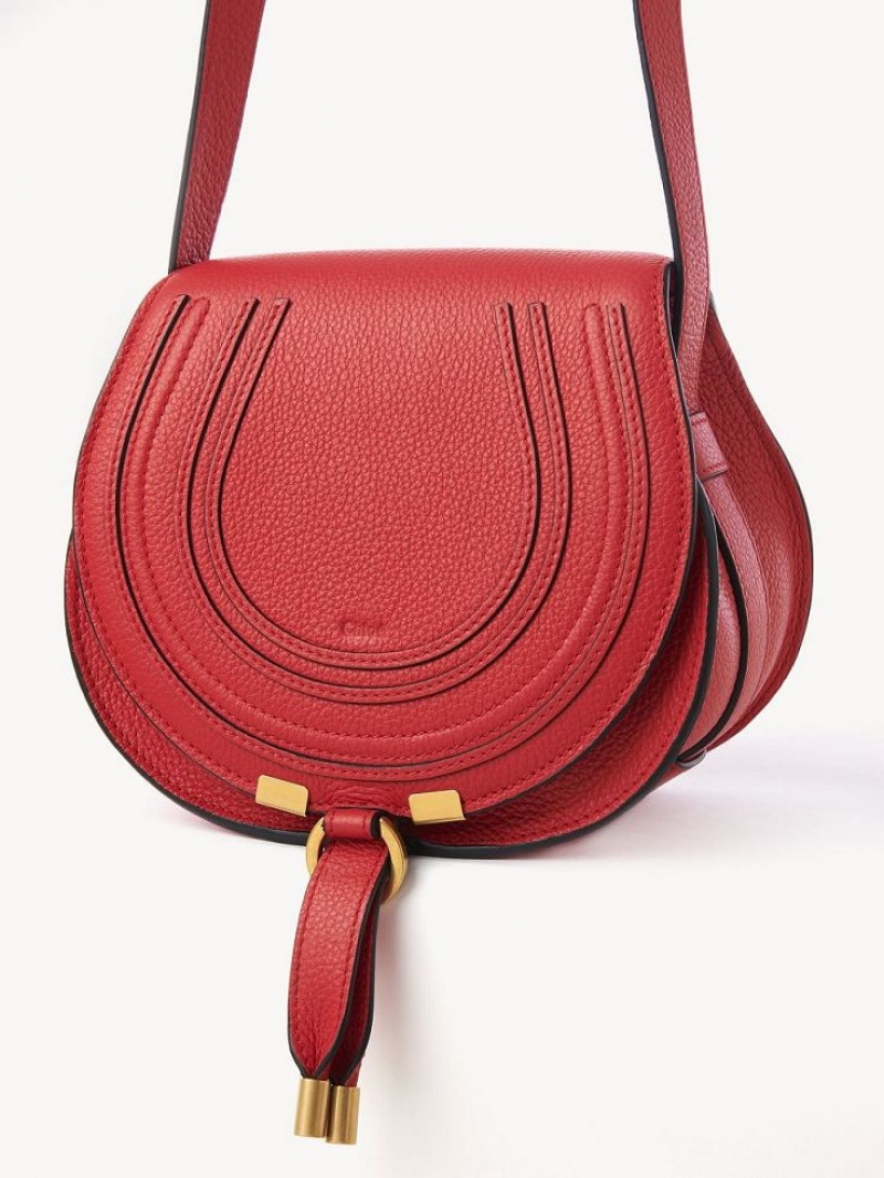 Bolsos Cruzados Chloe Marcie Small Rojos | CHE-SR13488