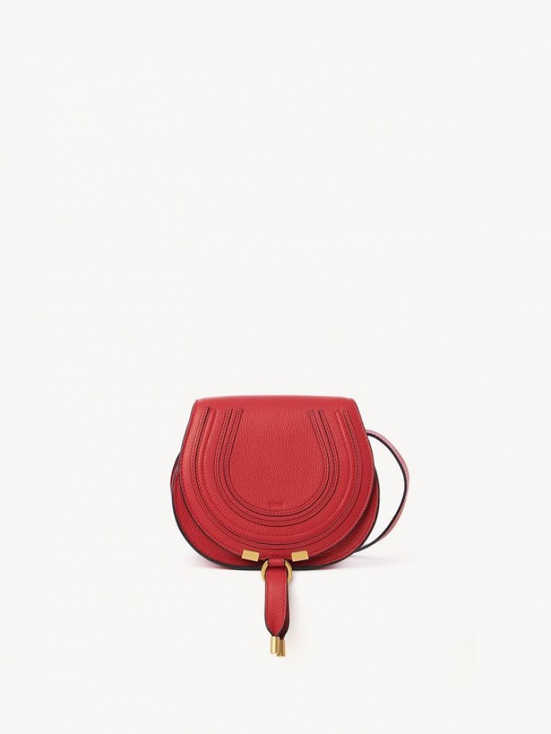 Bolsos Cruzados Chloe Marcie Small Rojos | CHE-SR13488
