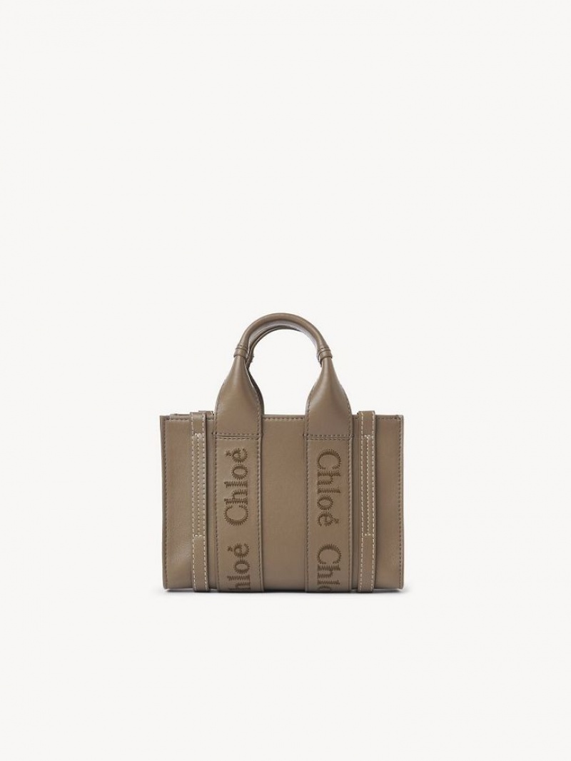 Bolsos Cruzados Chloe Mini Woody Verdes | CHE-SR13521