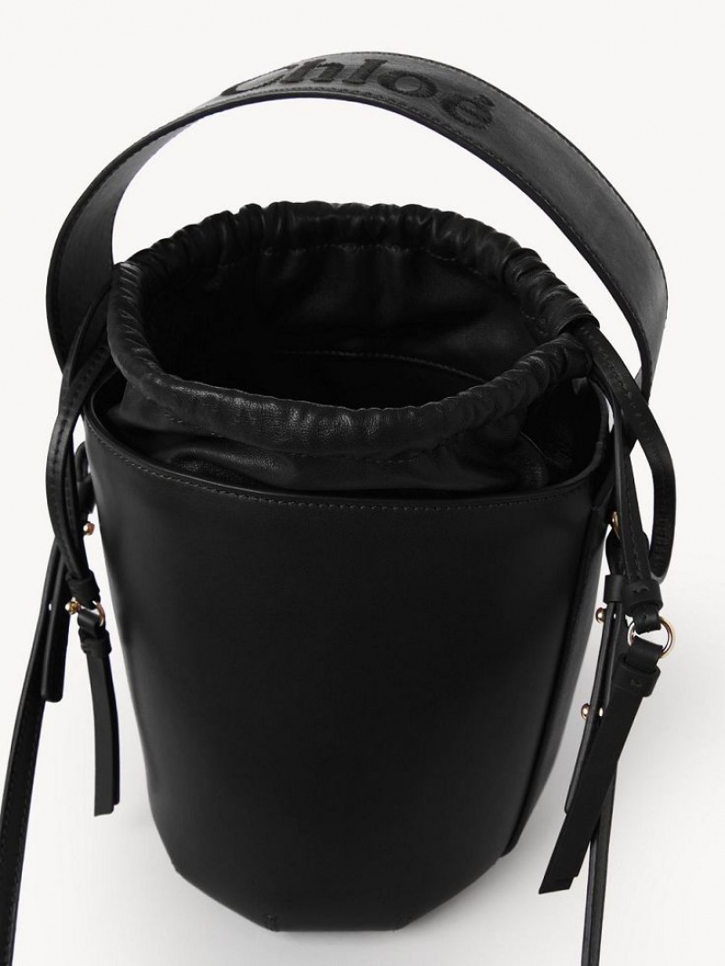 Bolsos Cruzados Chloe Sense Bucket Negros | CHE-SR13532
