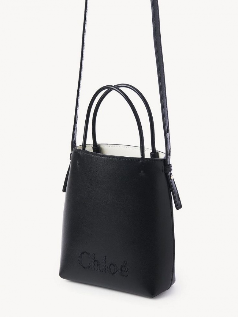 Bolsos Cruzados Chloe Sense Micro Negros | CHE-SR13582