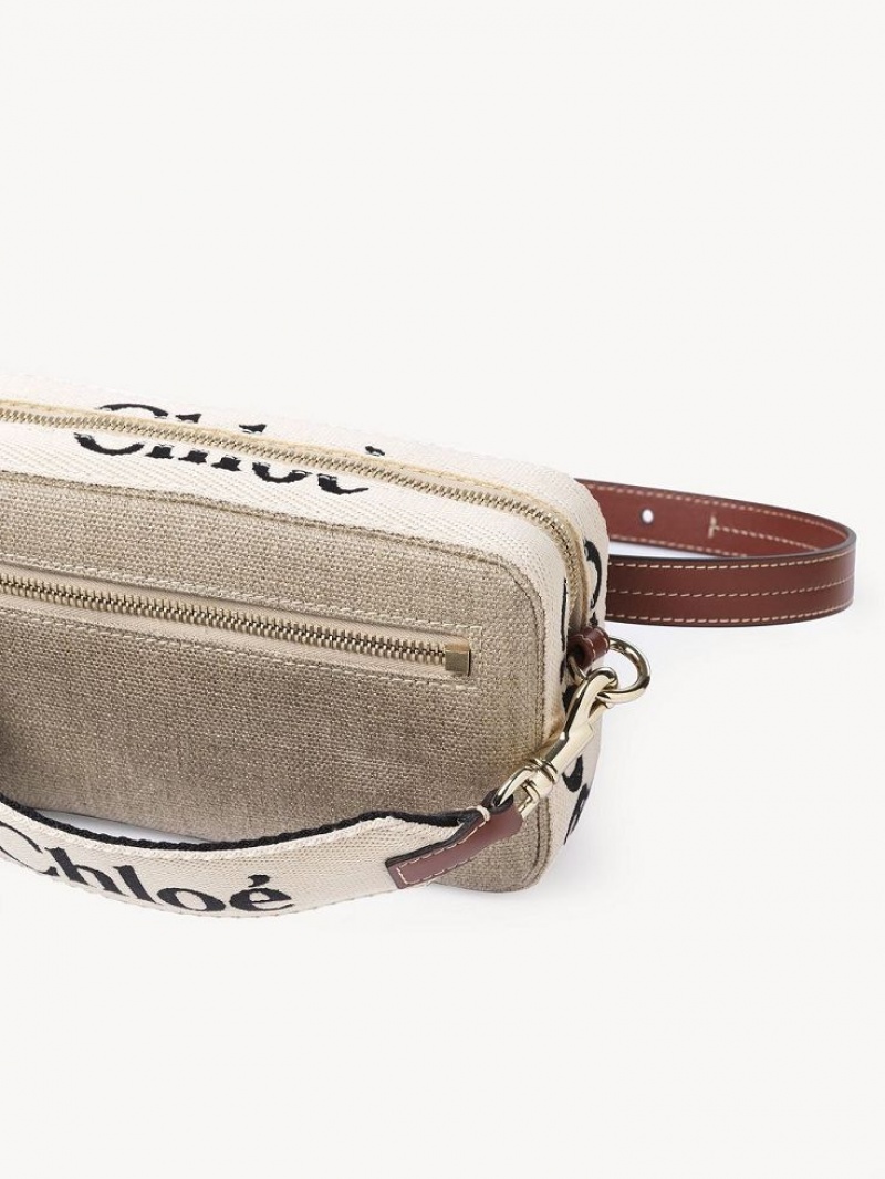 Bolsos Cruzados Chloe Woody Belt Marrom | CHE-SR13607