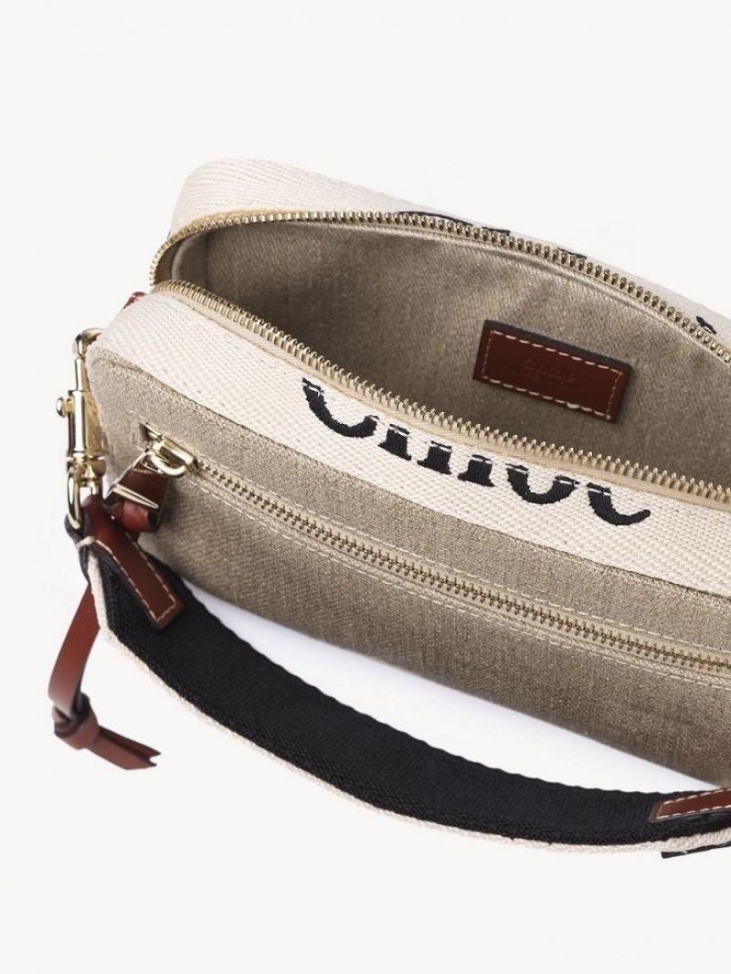 Bolsos Cruzados Chloe Woody Belt Marrom | CHE-SR13607
