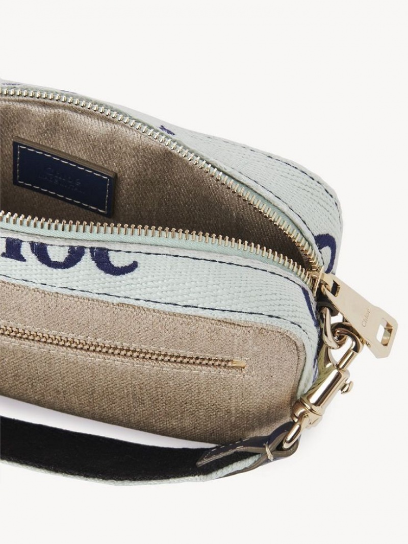 Bolsos Cruzados Chloe Woody Belt Verdes Azules | CHE-SR13594