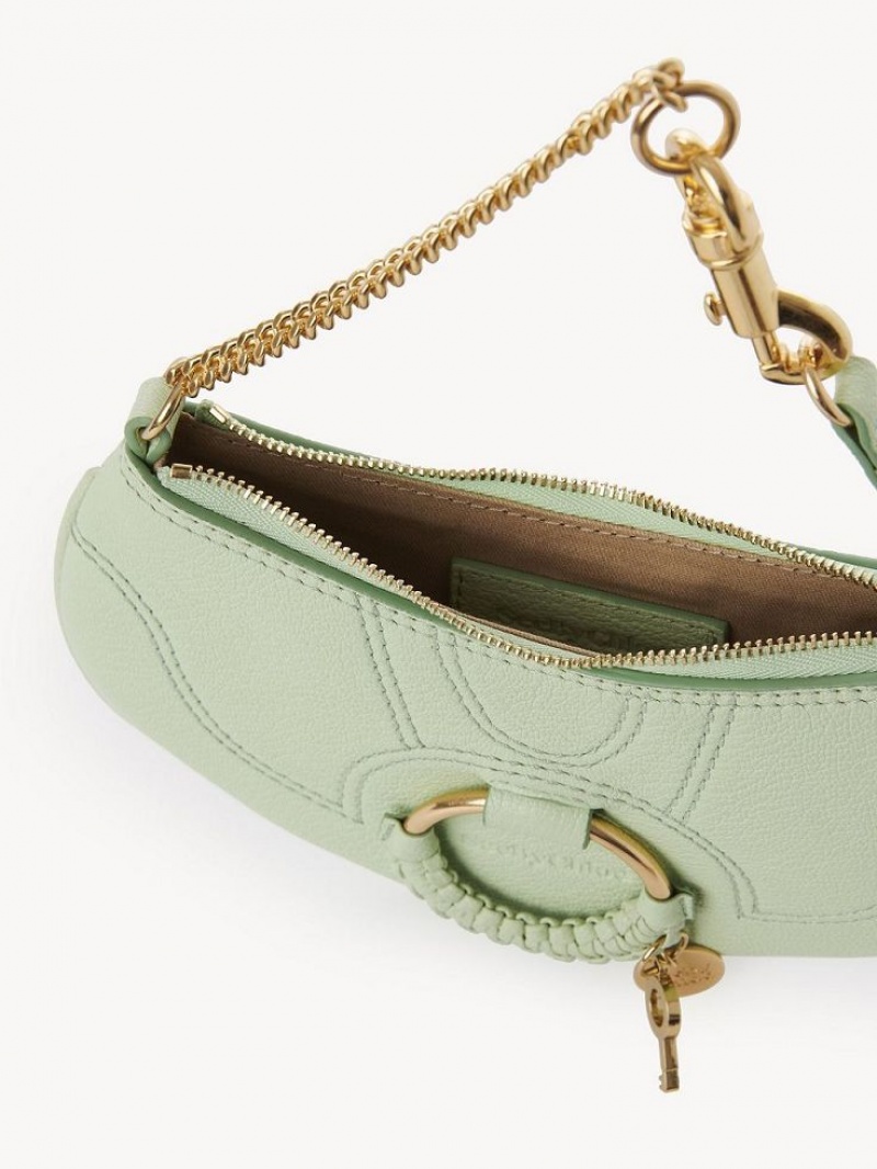 Bolsos Mini Chloe Hana Clutch Verdes | CHE-SR14770