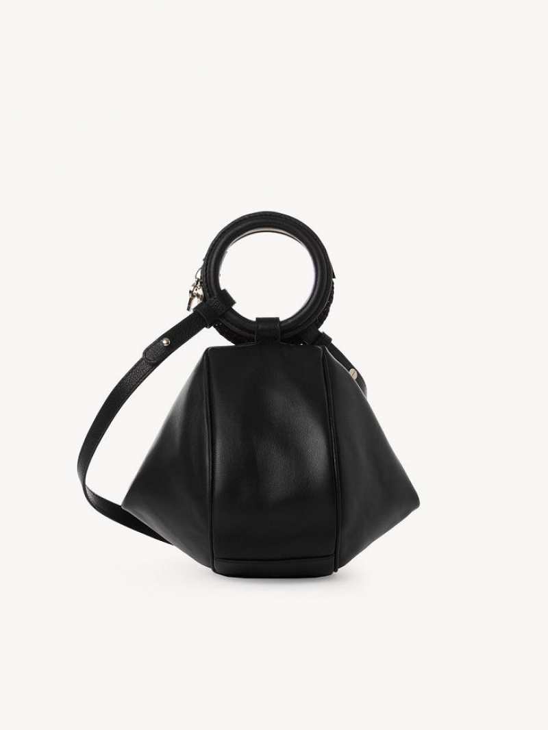 Bolsos Mini Chloe Hana Wristlet Negros | CHE-SR14771