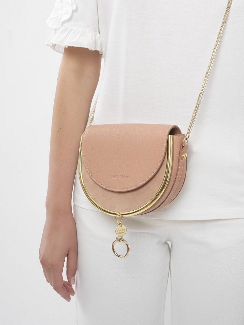 Bolsos Mini Chloe Mara Evening Cafes Rosas | CHE-SR14734