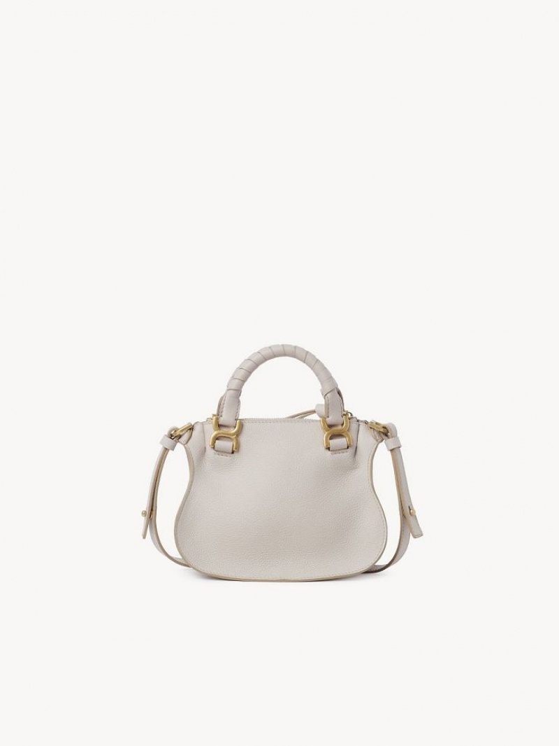 Bolsos Mini Chloe Marcie Double Carry Grises | CHE-SR13714