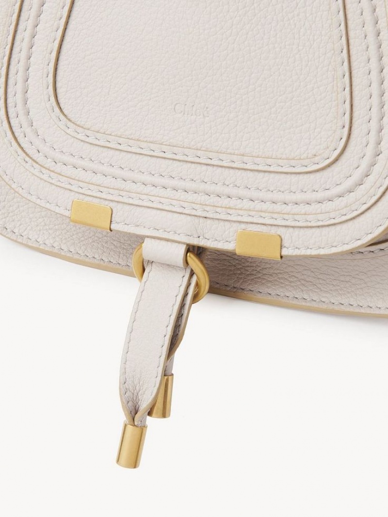 Bolsos Mini Chloe Marcie Double Carry Grises | CHE-SR13714