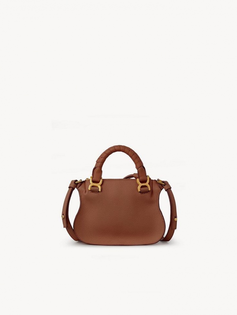 Bolsos Mini Chloe Marcie Double Carry Marrom | CHE-SR13725