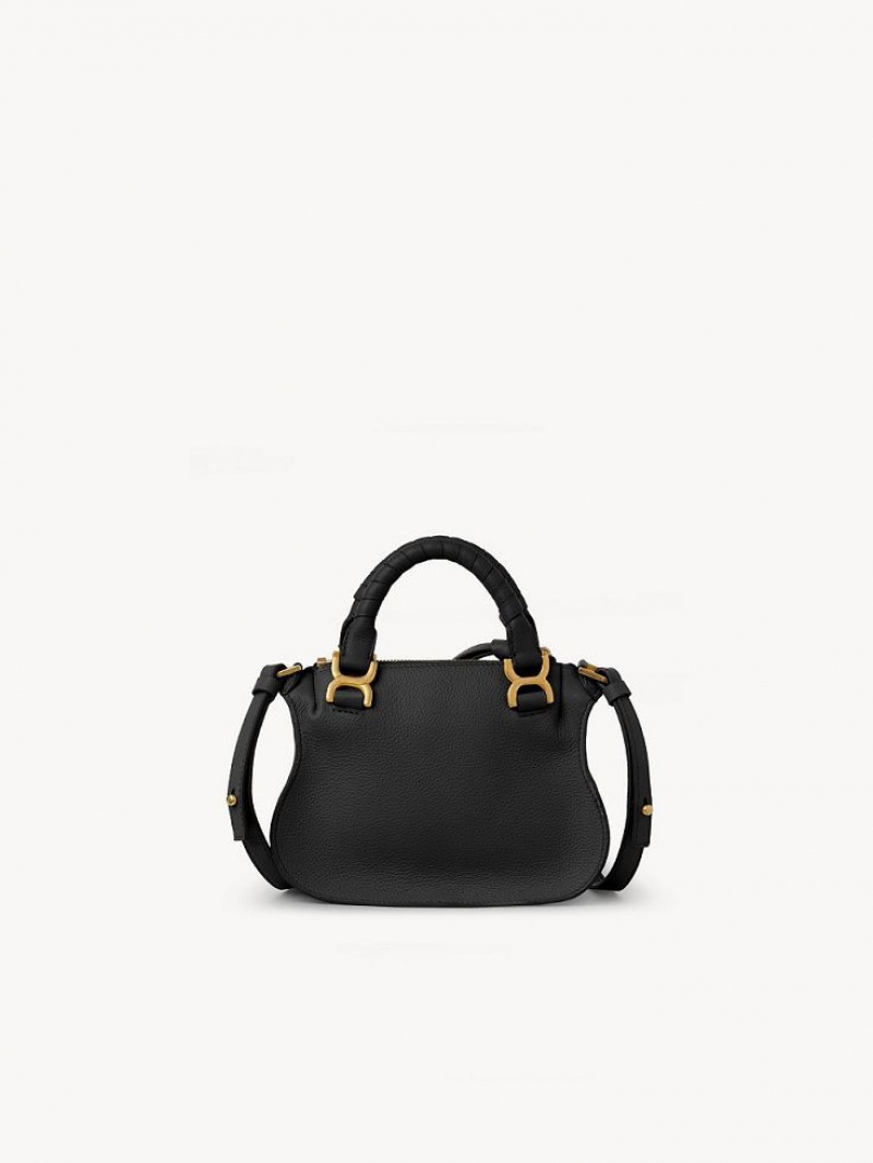 Bolsos Mini Chloe Marcie Double Carry Negros | CHE-SR13713