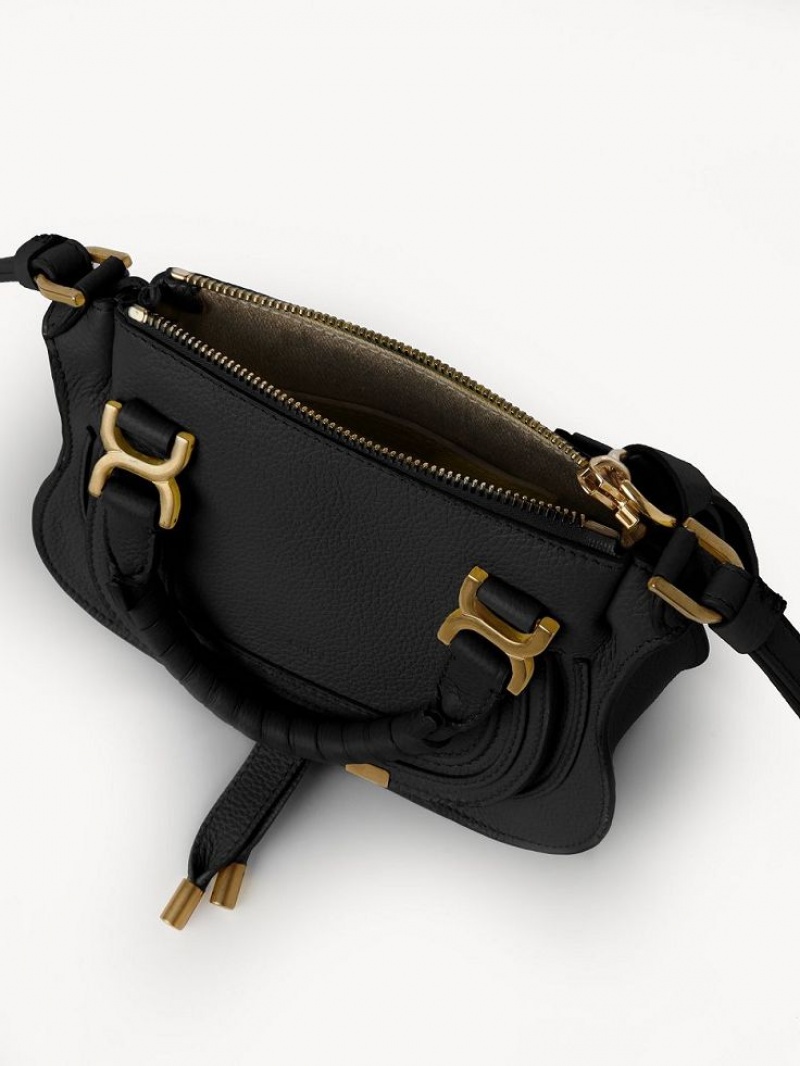 Bolsos Mini Chloe Marcie Double Carry Negros | CHE-SR13713