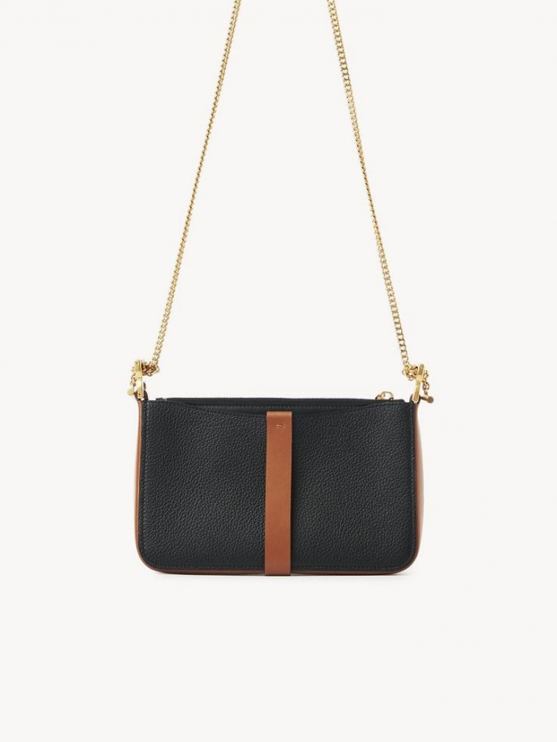 Bolsos Mini Chloe Marcie Pouch On Chain Negros | CHE-SR13704