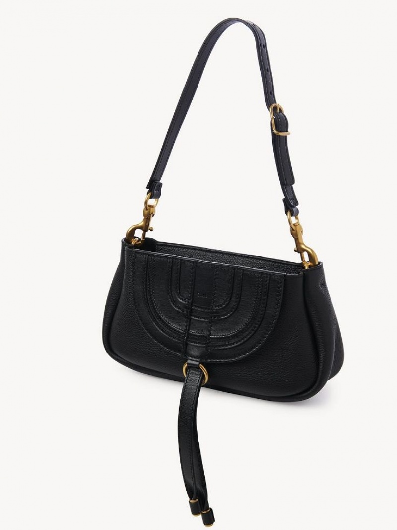 Bolsos Mini Chloe Marcie Small Clutch Negros | CHE-SR13671