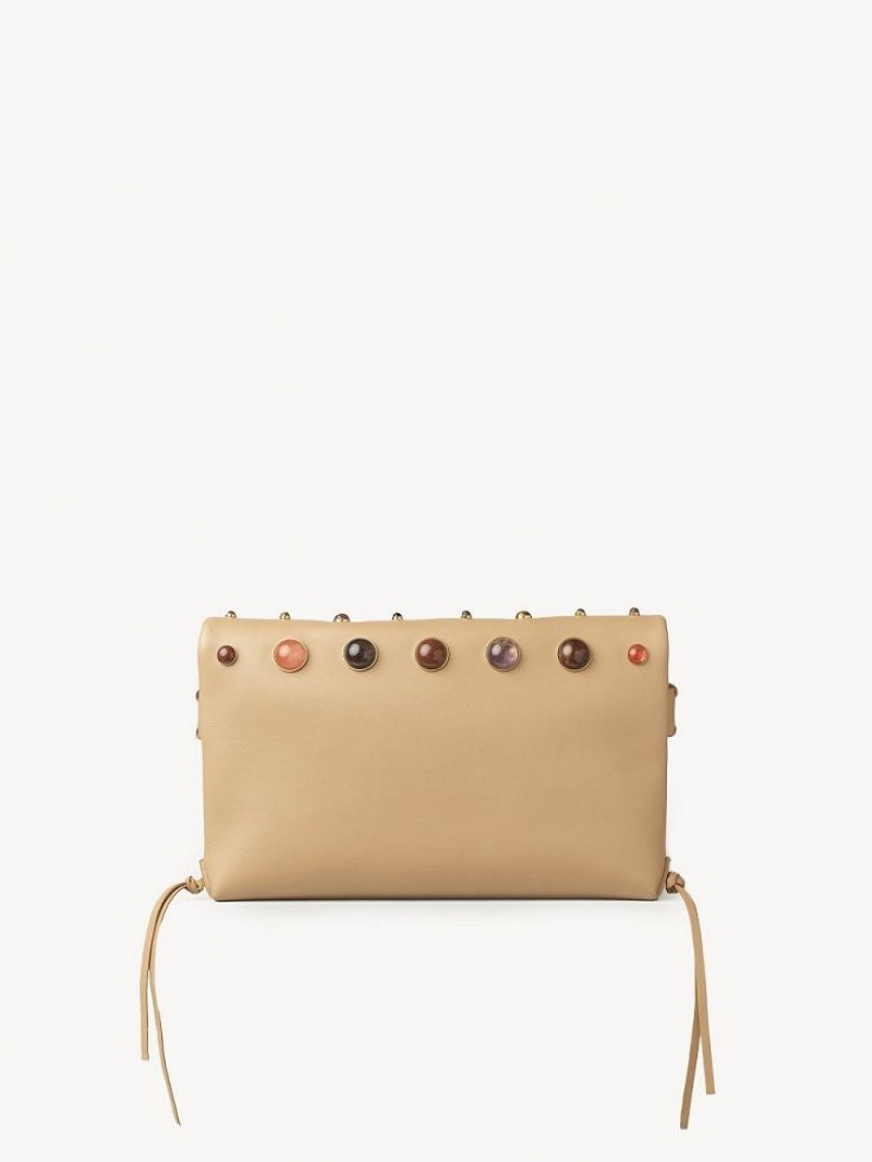Bolsos Mini Chloe Mony Clutch Marrom | CHE-SR13667
