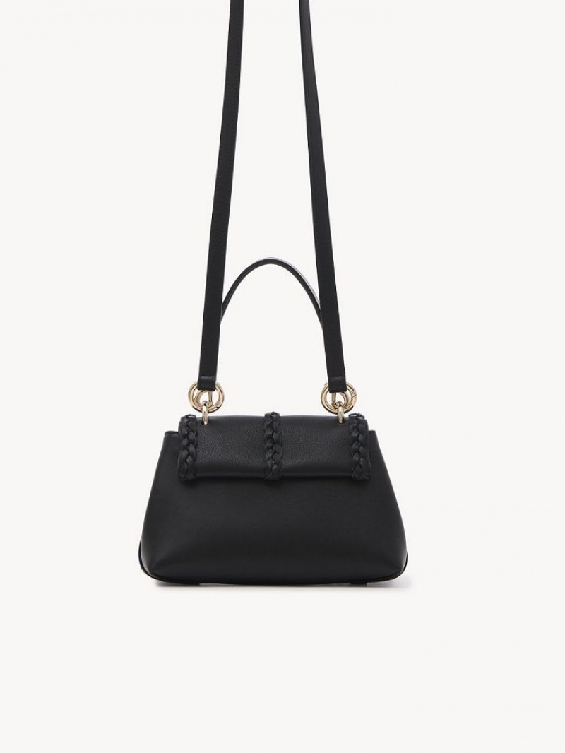 Bolsos Mini Chloe Penelope Soft Shoulder Negros | CHE-SR13706