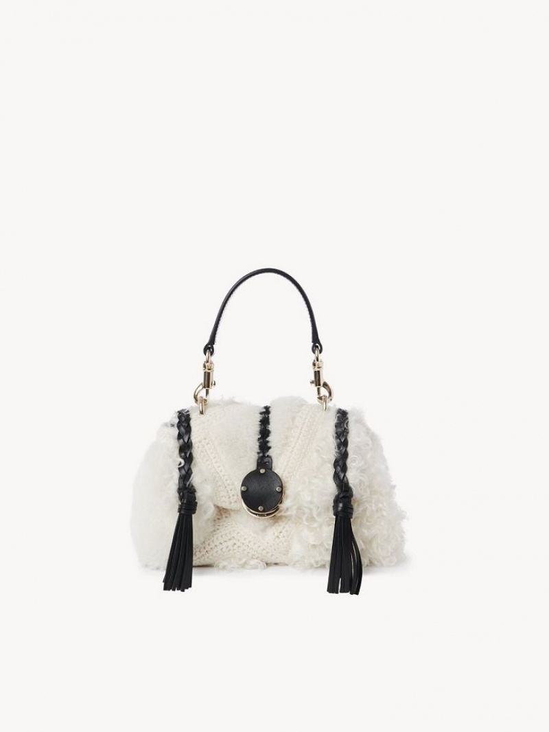 Bolsos Mini Chloe Penelope Soft Shoulder Blancos | CHE-SR13707