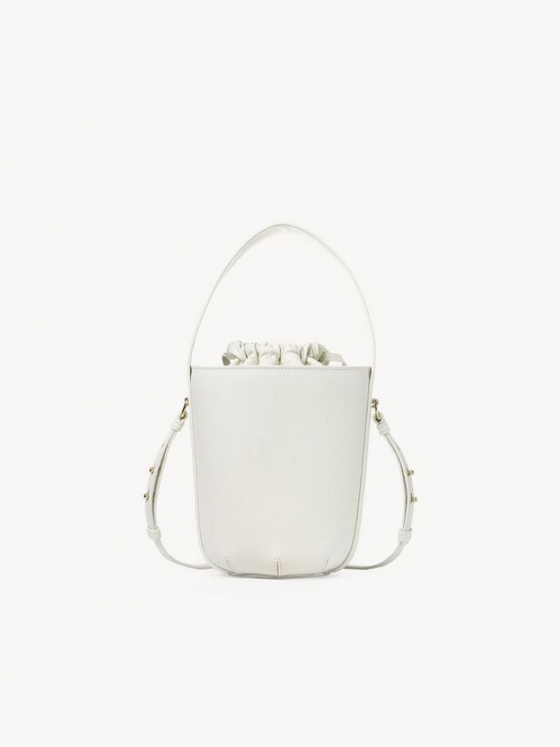 Bolsos Mini Chloe Sense Bucket Blancos | CHE-SR13677