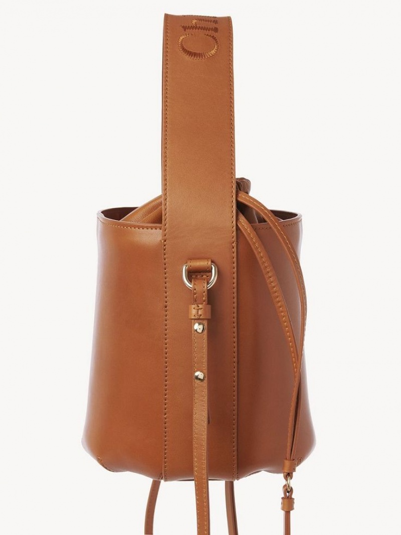 Bolsos Mini Chloe Sense Bucket Marrom | CHE-SR13701