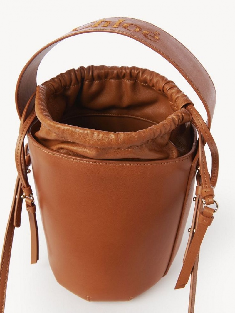 Bolsos Mini Chloe Sense Bucket Marrom | CHE-SR13701