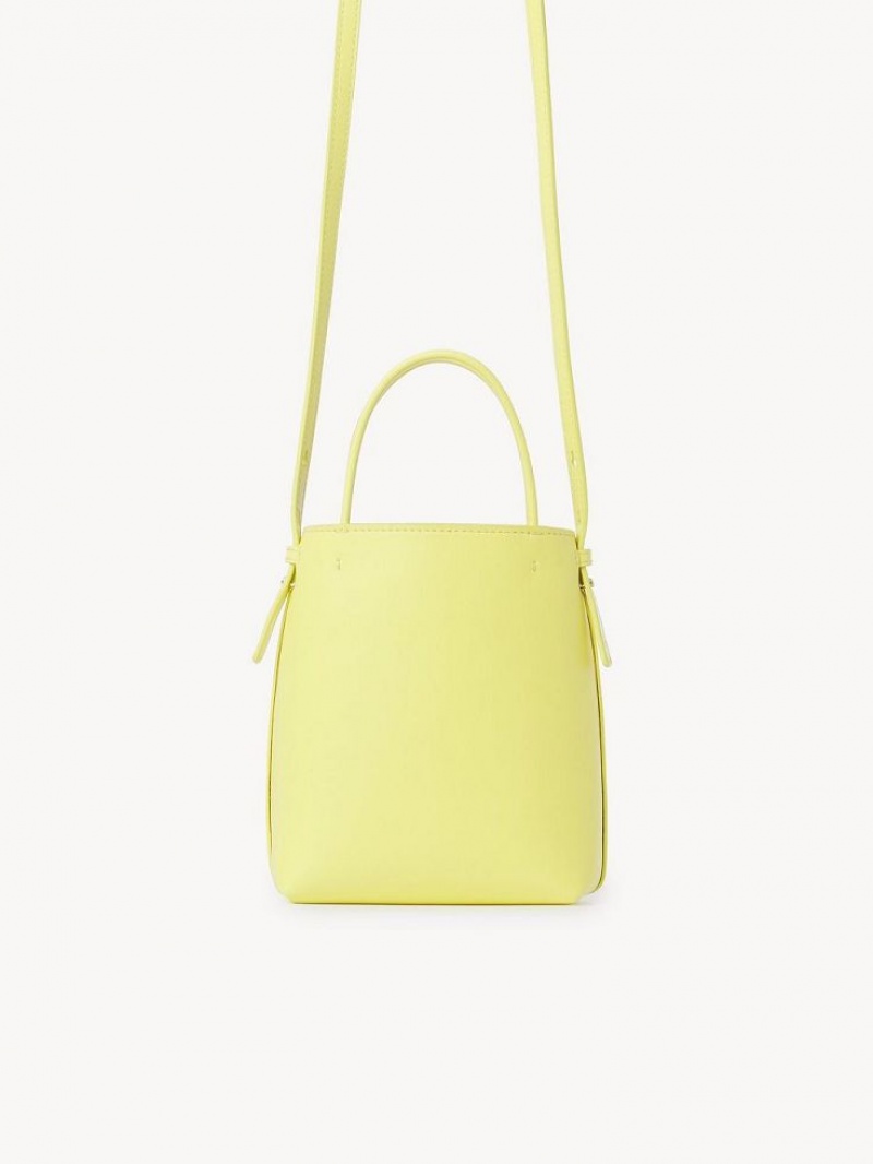 Bolsos Mini Chloe Sense Tote Amarillos | CHE-SR13672