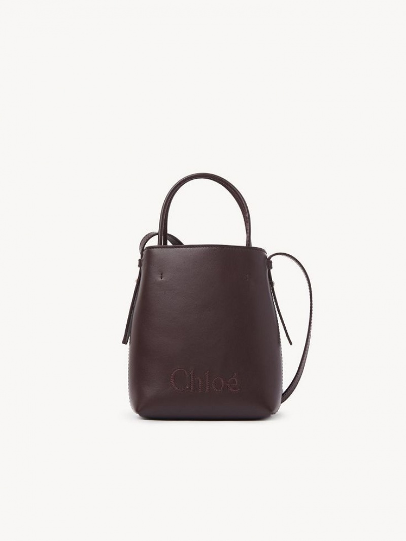 Bolsos Mini Chloe Sense Tote Azules | CHE-SR13735