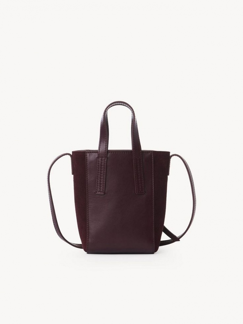 Bolsos Mini Chloe Tilda Tote Vino | CHE-SR14750