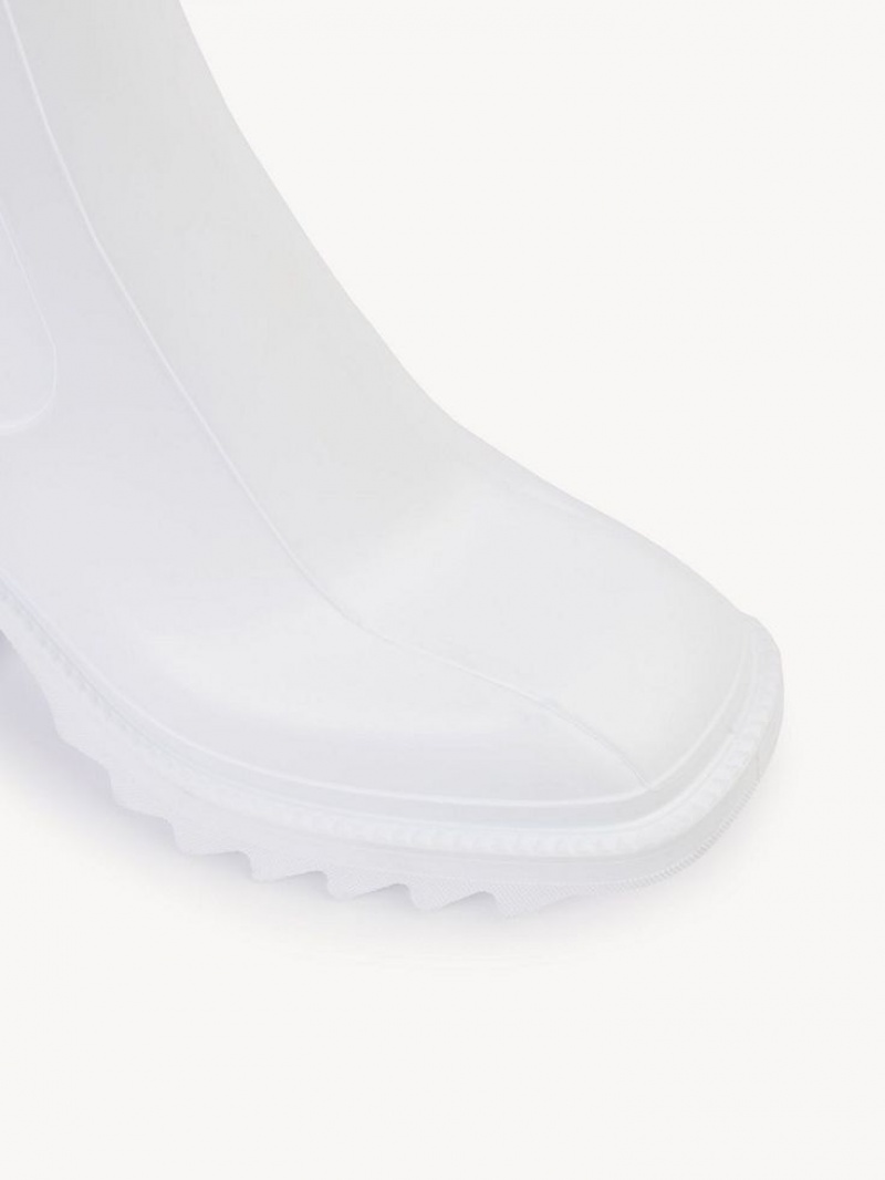 Botas Chloe Betty Rain Blancos | CHE-SR14215