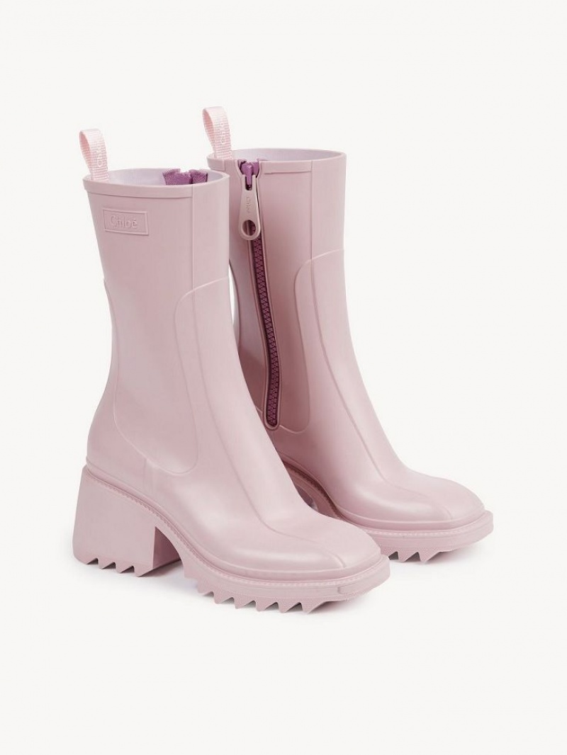 Botas Chloe Betty Rain Morados | CHE-SR14196