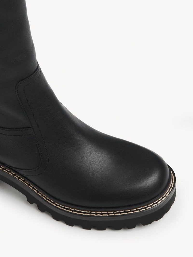 Botas Chloe Hana Altos Negros | CHE-SR14893
