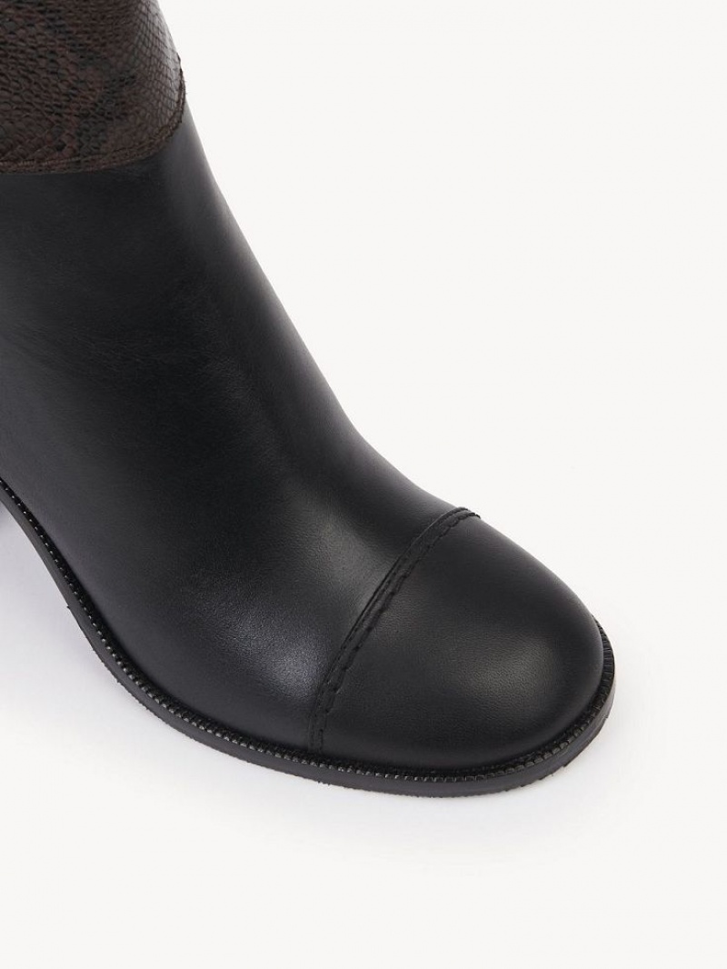 Botas Chloe Irine Tacón High Negros | CHE-SR14871