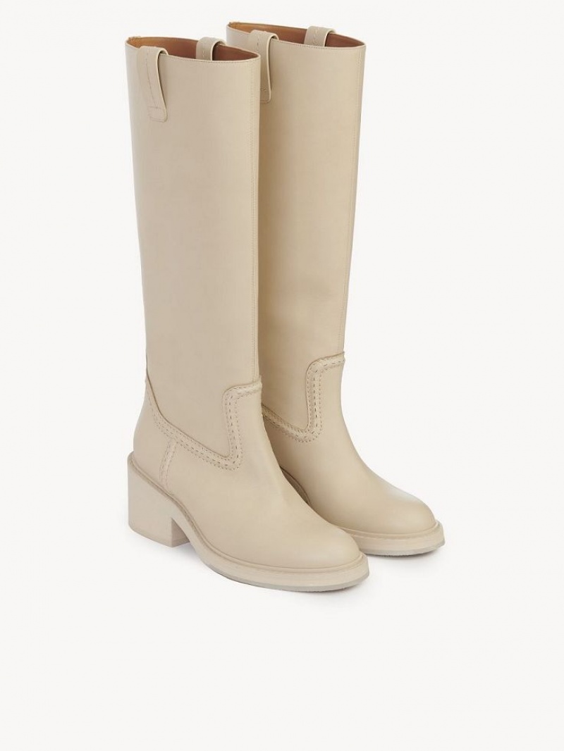 Botas Chloe Mallo High Grises | CHE-SR14221