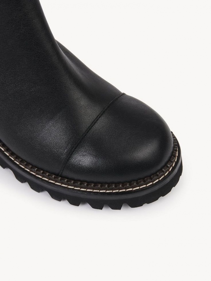 Botas Chloe Mallory Chelsea Negros | CHE-SR14873