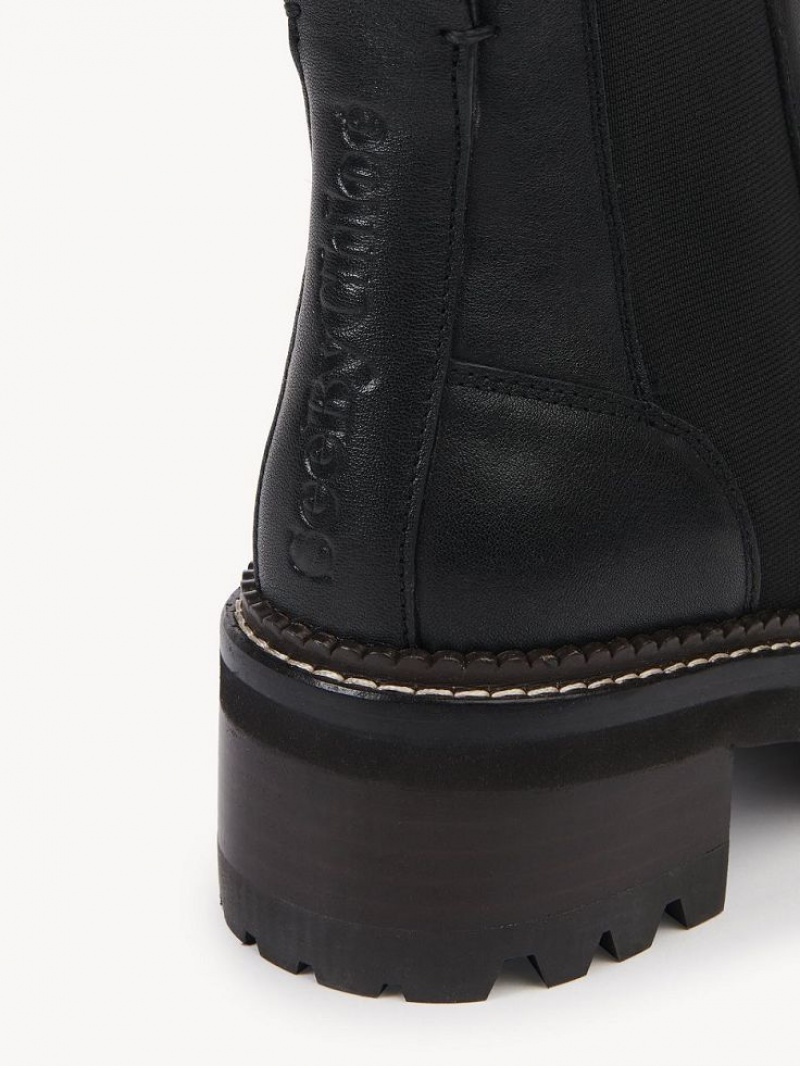 Botas Chloe Mallory Chelsea Negros | CHE-SR14873