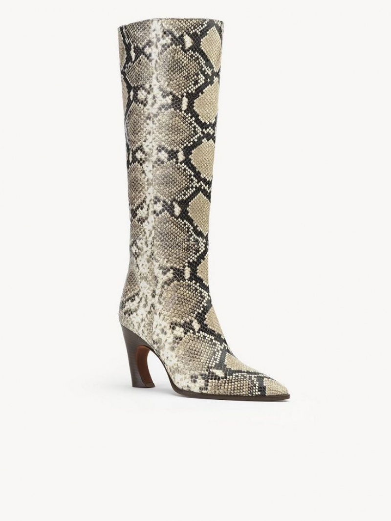Botas Chloe Oli Altos Grises | CHE-SR14219