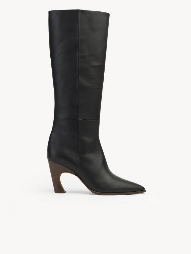 Botas Chloe Oli Altos Negros | CHE-SR14203