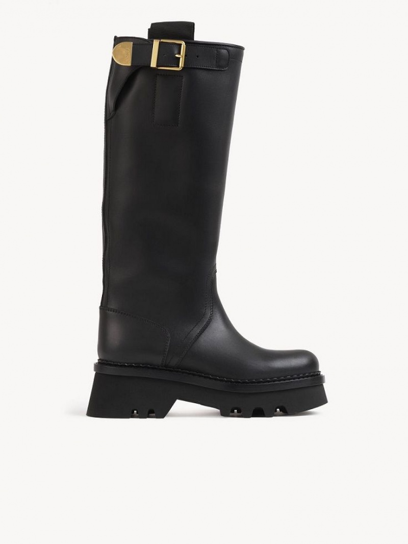 Botas Chloe Owena High Negros | CHE-SR14238