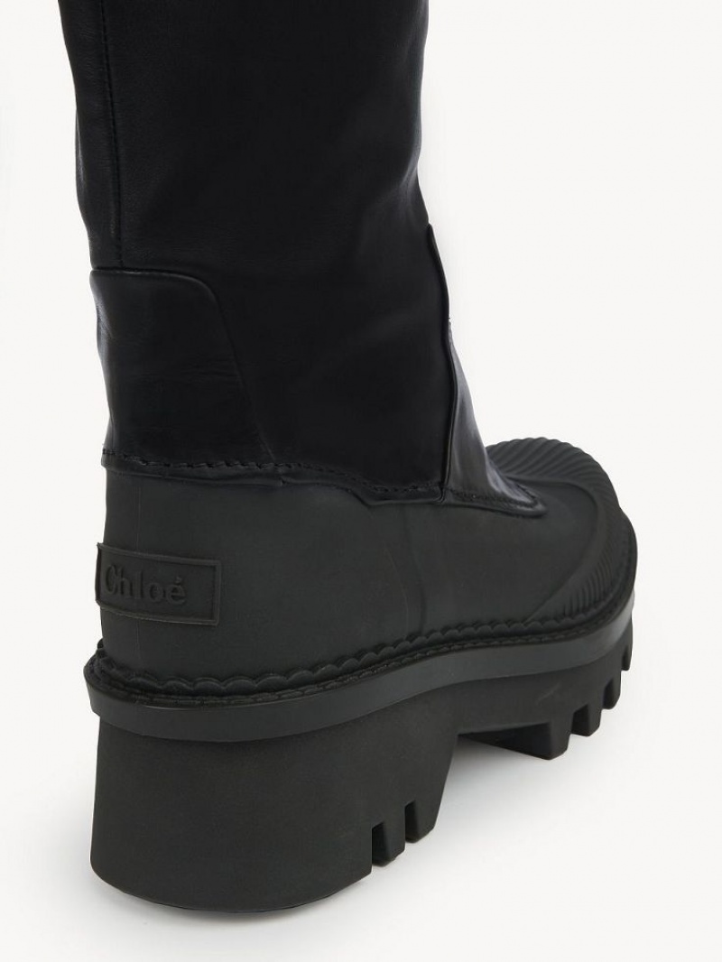 Botas Chloe Raina Over-the-knee Negros | CHE-SR14198