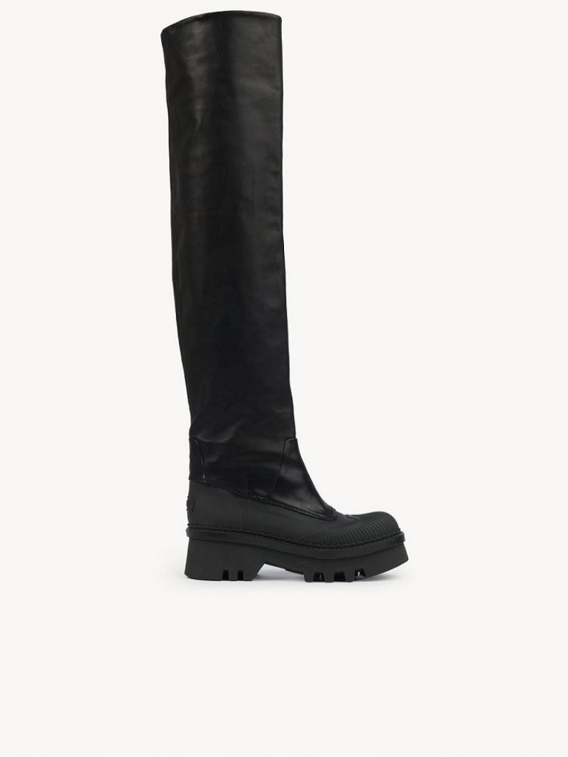 Botas Chloe Raina Over-the-knee Negros | CHE-SR14198