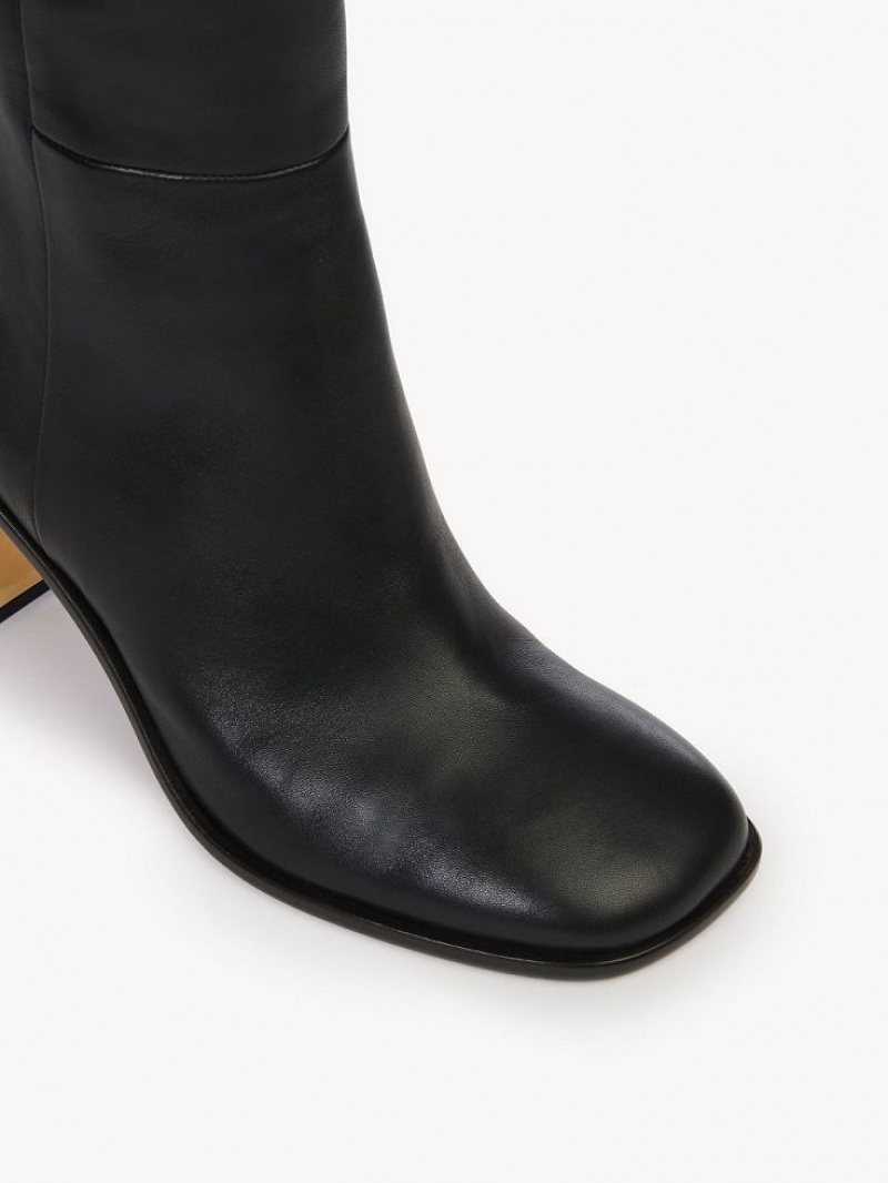 Botas Chloe Rebecca High Negros | CHE-SR14233
