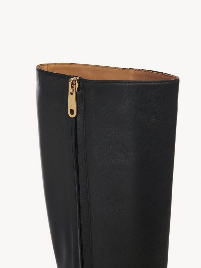 Botas Chloe Rebecca High Negros | CHE-SR14233