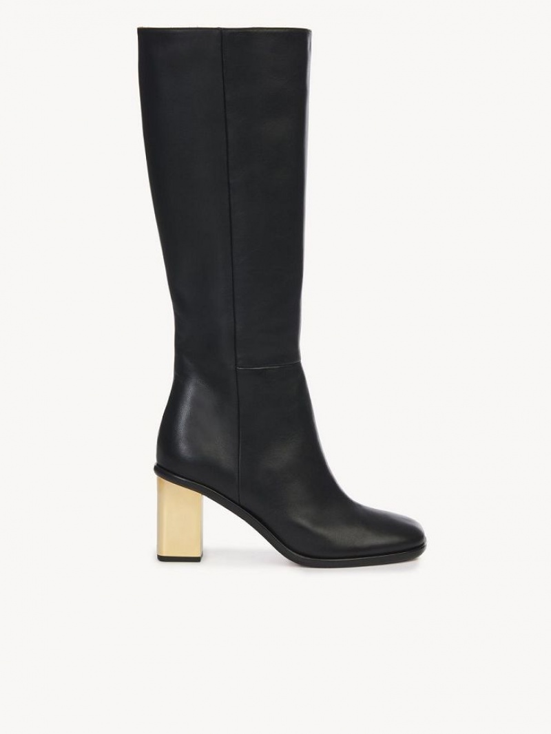 Botas Chloe Rebecca High Negros | CHE-SR14233