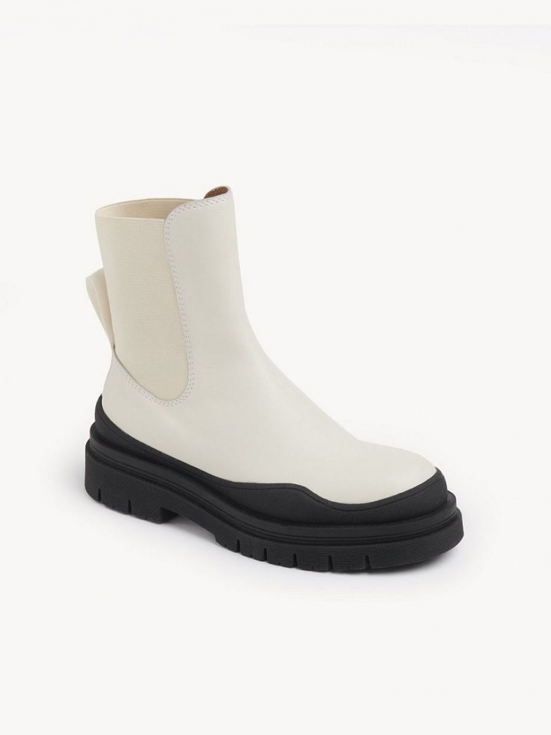Botines Chloe Alli Blancos | CHE-SR14880