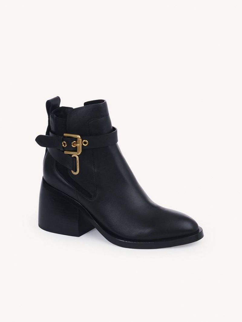 Botines Chloe Averi Negros | CHE-SR14869