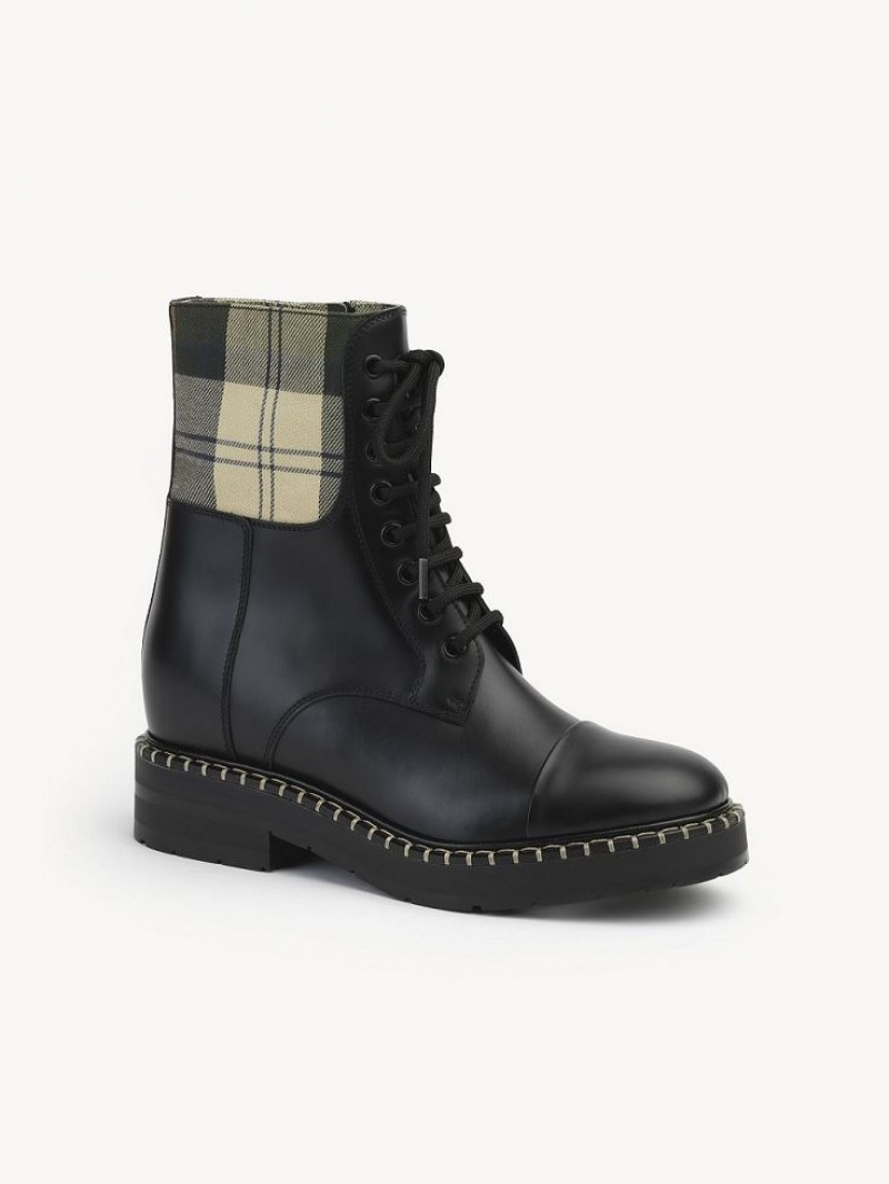 Botines Chloe Barbour For Negros | CHE-SR14208